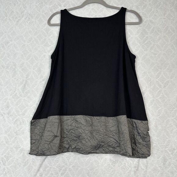 Alembika Matching Set Sz 2 M/L Gray Black Jacket Tank Top Langelook Cyberpunk - Picture 13 of 15